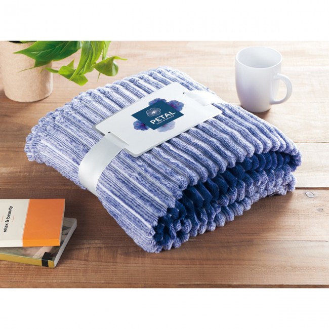 Promotional Yarn dyed flannel blanket - Image 8