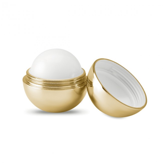 Promotional Round Lip Balm UV Finish - Image 4