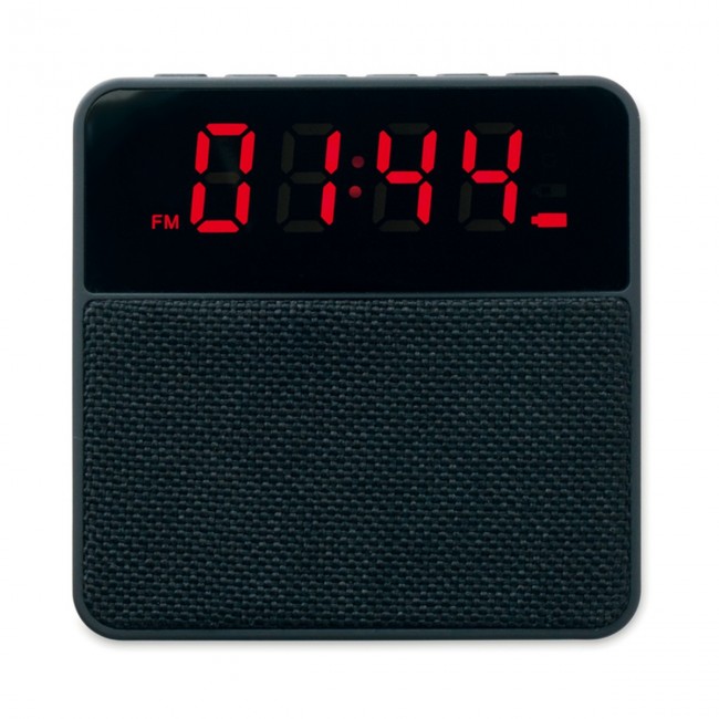 Promotional Fabric clock-alarm speaker - Image 6