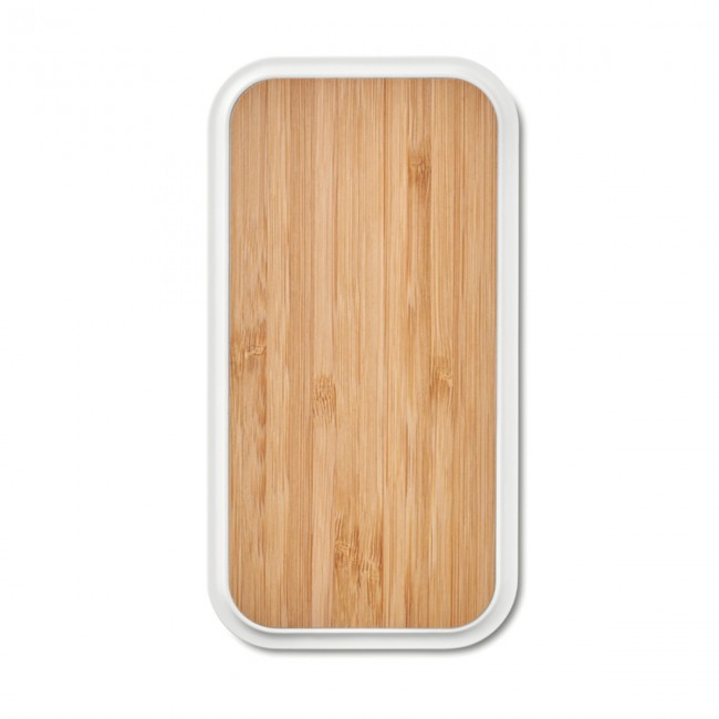 Promotional Wireless charger in bamboo - Image 7