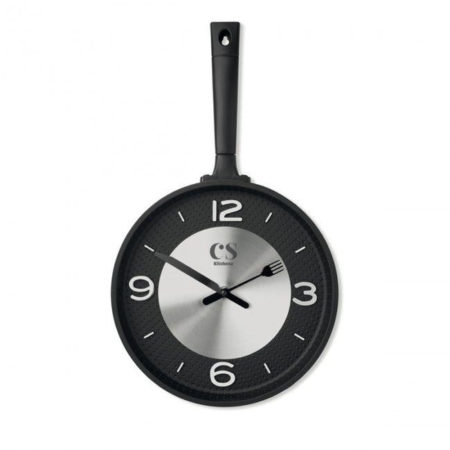 Promotional Wall clock in pan shape - Image 3