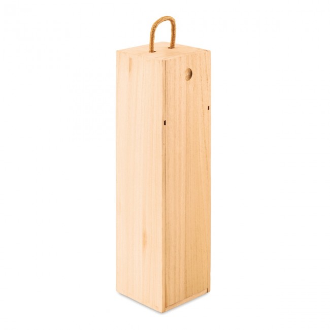 Promotional Wooden Wine Box - Image 1