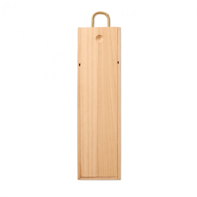 Promotional Wooden Wine Box - Image 2