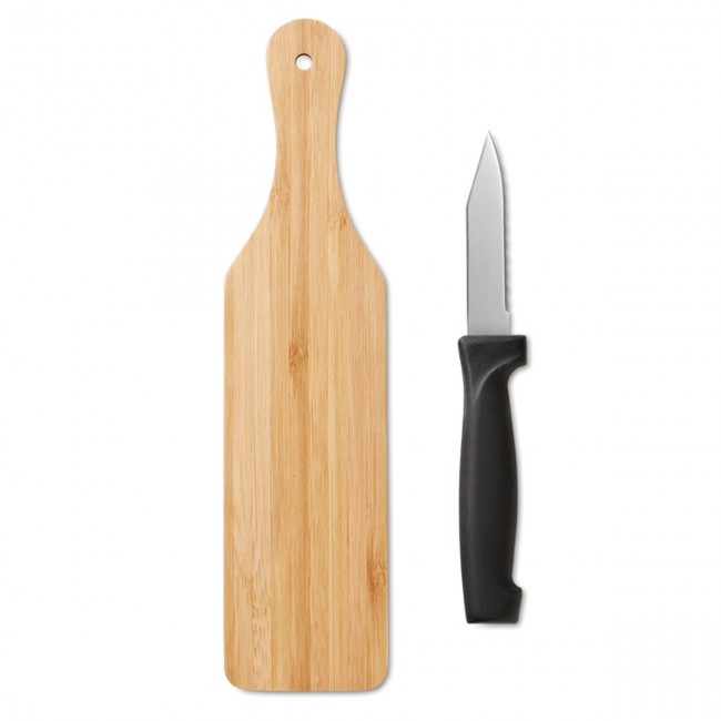 Promotional Bamboo knife set - Image 3