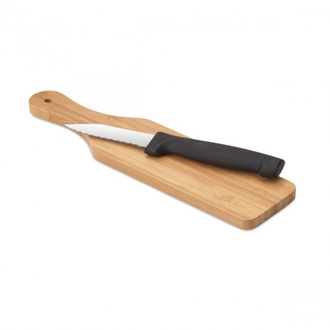 Promotional Bamboo knife set - Image 1