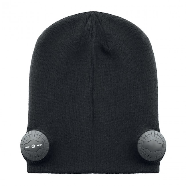 Promotional BT beanie with 2 earphones - Image 4