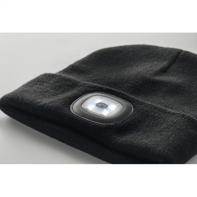 Promotional Beanie with COB light - Image 5