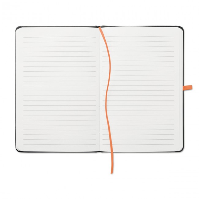 Promotional Laser PU cover notebook - Image 3