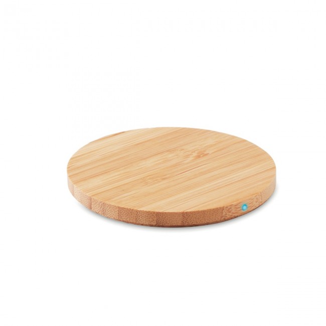 Promotional Wireless Charger Bamboo 5W - Image 1