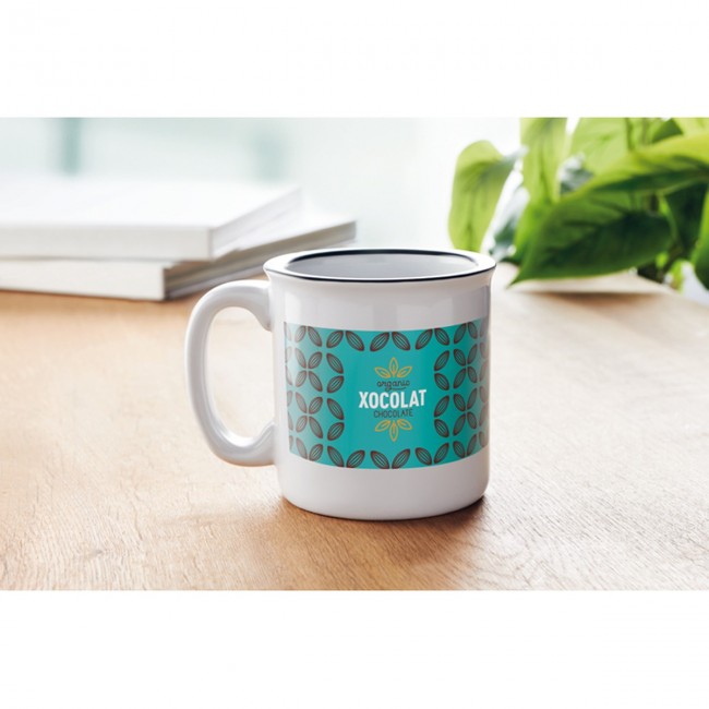 Promotional Sublimation ceramic mug 240ml - Image 1