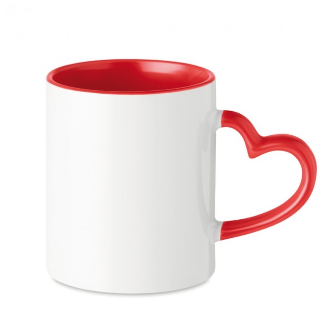 Promotional Ceramic sublimation mug 300ml - Image 4