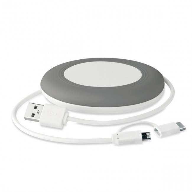 Promotional Wireless charger w/ B-C cable - Image 4