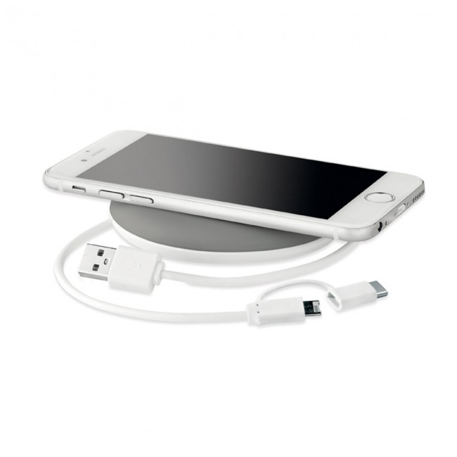 Promotional Wireless charger w/ B-C cable - Image 3