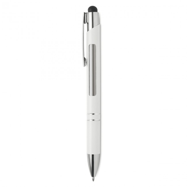 Promotional Aluminium stylus pen w/ light - Image 2