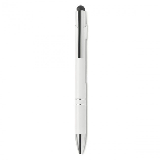 Promotional Aluminium stylus pen w/ light - Image 1