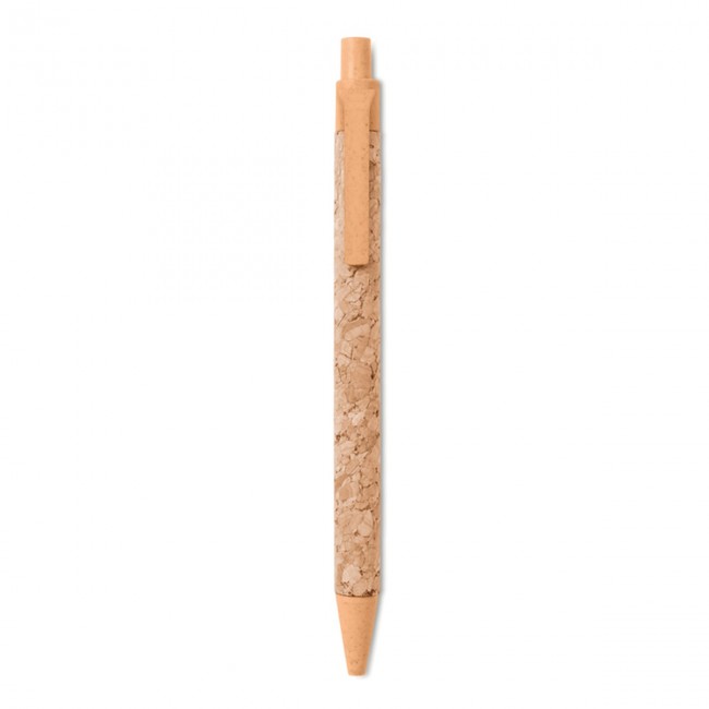 Promotional Cork/ Wheat Straw/ABS Ballpen - Image 4