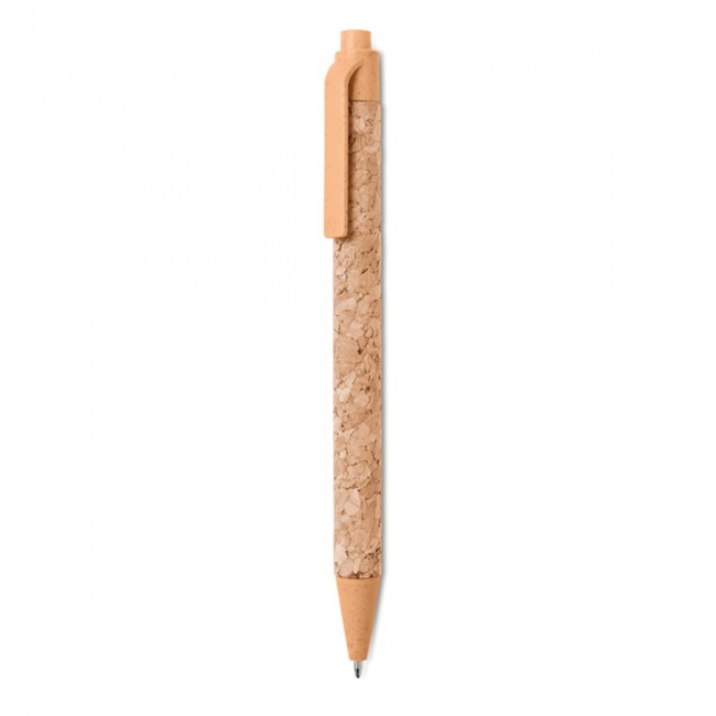 Promotional Cork/ Wheat Straw/ABS Ballpen - Image 3