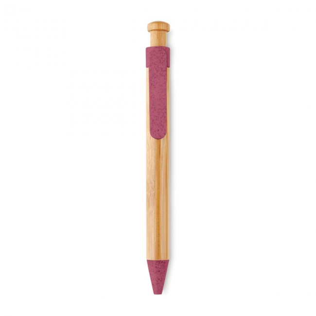 Promotional Bamboo/Wheat-Straw ABS Ballpen - Image 6