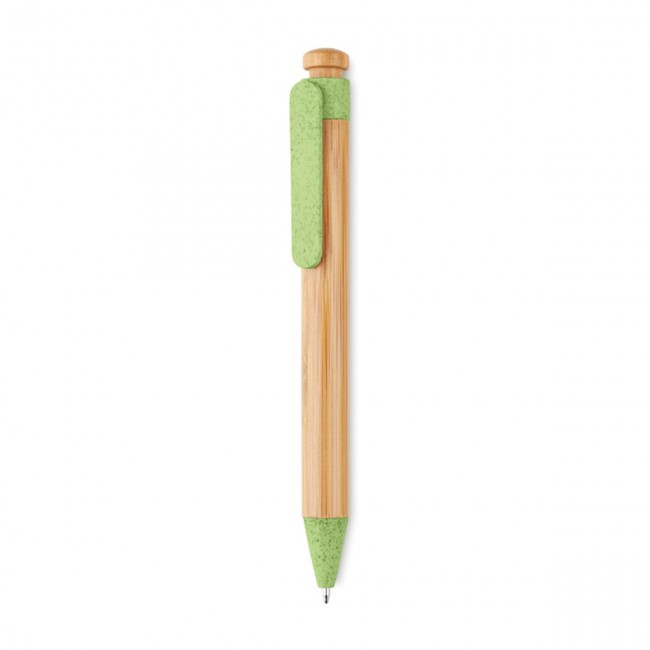 Promotional Bamboo/Wheat-Straw ABS Ballpen - Image 3