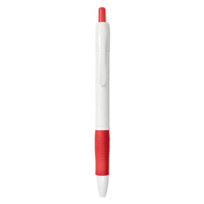 Promotional Ball pen with rubber grip - Image 6