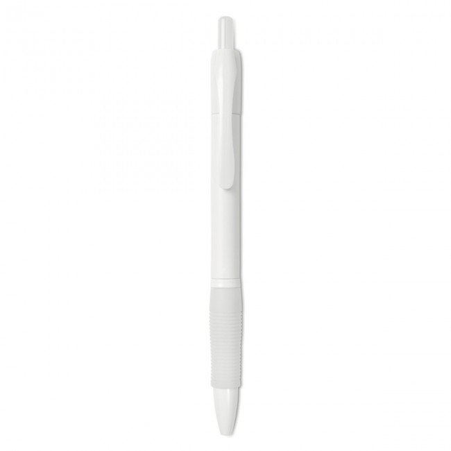 Promotional Ball pen with rubber grip - Image 4