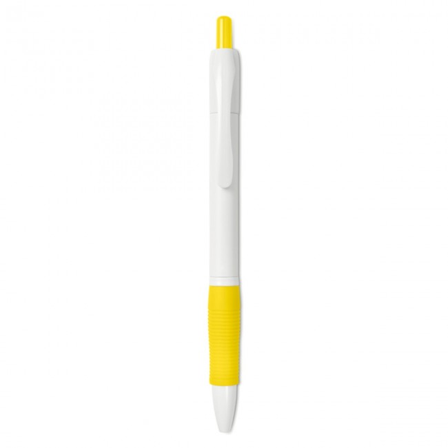 Promotional Ball pen with rubber grip - Image 2