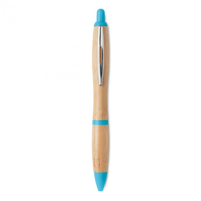 Promotional Ballpen In ABS & Bamboo - Image 2