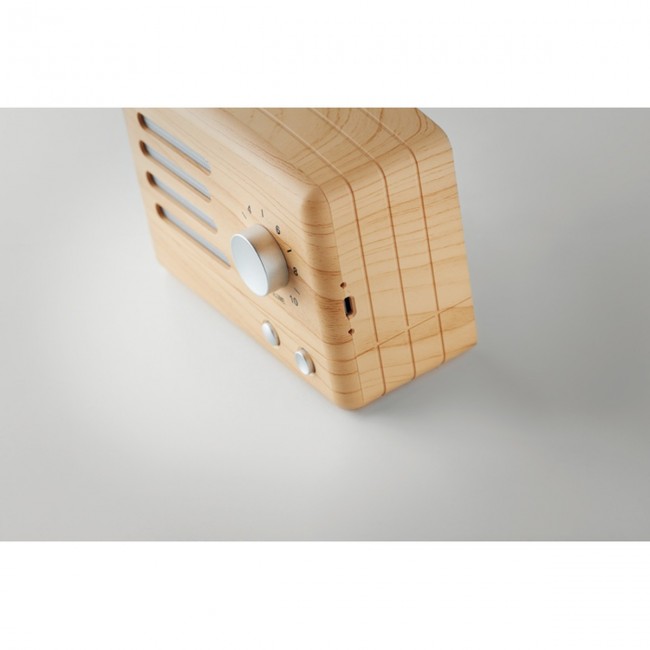 Promotional Wooden look Bluetooth Speaker - Image 6