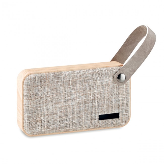 Promotional Bluetooth speaker w MDF fabri - Image 4