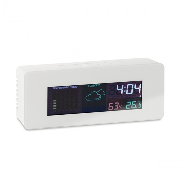 Promotional Indoor weather station clock - Image 4