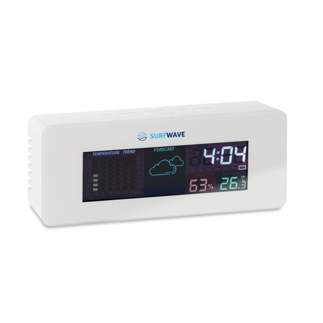 Promotional Indoor weather station clock - Image 3