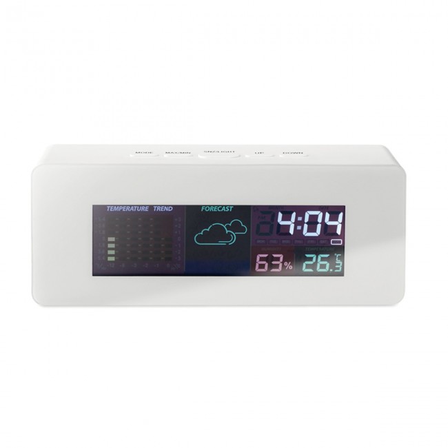 Promotional Indoor weather station clock - Image 1