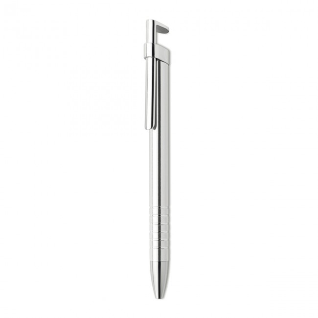 Promotional Aluminium pen with phone stan - Image 1