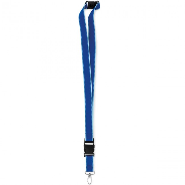 Promotional Glow in the dark lanyard 25mm - Image 3