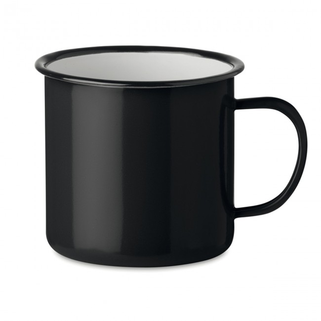 Promotional Metal vintage mug 350ml - Image 7