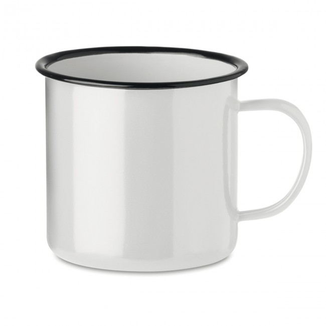 Promotional Metal vintage mug 350ml - Image 5