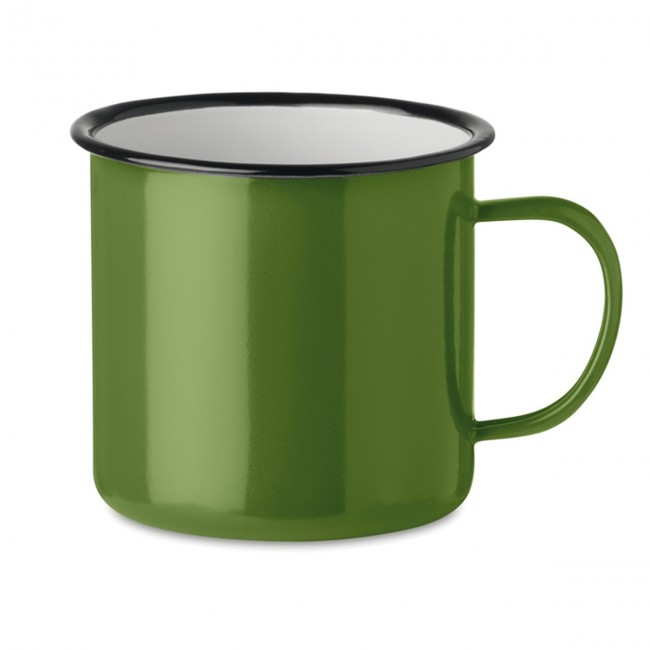 Promotional Metal vintage mug 350ml - Image 1