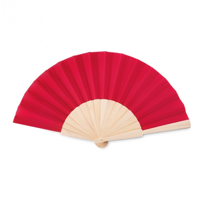 Promotional Manual Hand Fan Wood - Image 7