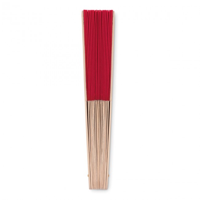 Promotional Manual Hand Fan Wood - Image 6