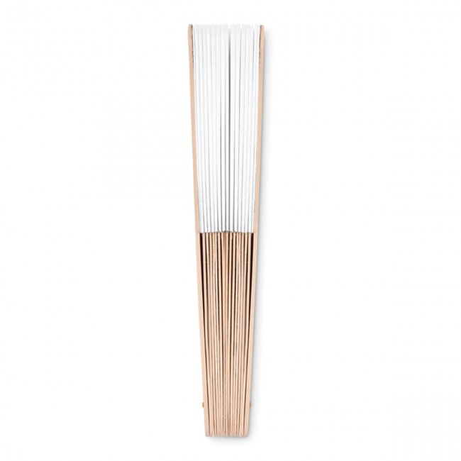 Promotional Manual Hand Fan Wood - Image 4