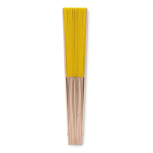 Promotional Manual Hand Fan Wood - Image 1