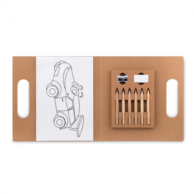 Promotional Colouring Set With 6 Pencils - Image 8