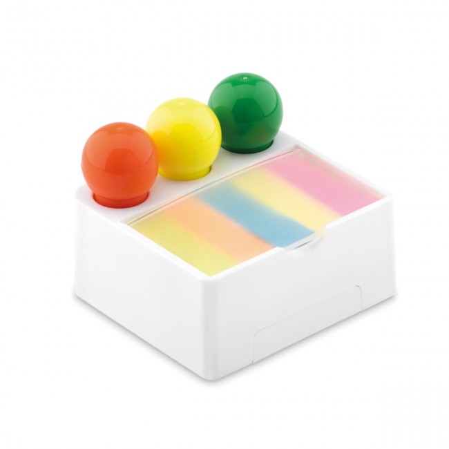 Promotional 3 colour wax highlighter - Image 2