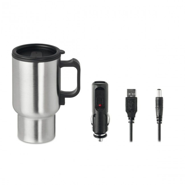 Promotional Double Wall travel mug 450ml - Image 2