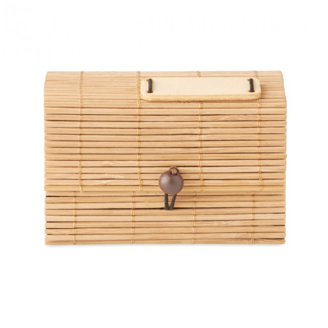 Promotional Bamboo desk notepad 500 sheet - Image 1