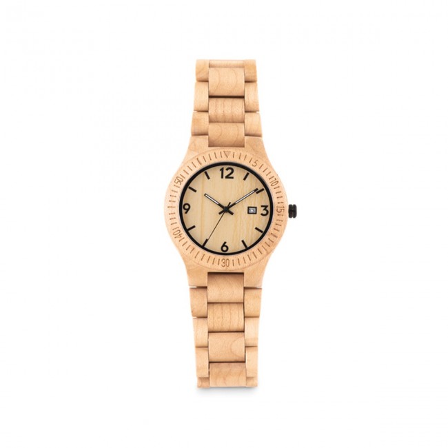 Promotional Wooden Watch in box - Image 3