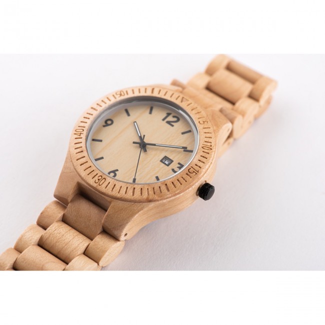 Promotional Wooden Watch in box - Image 6