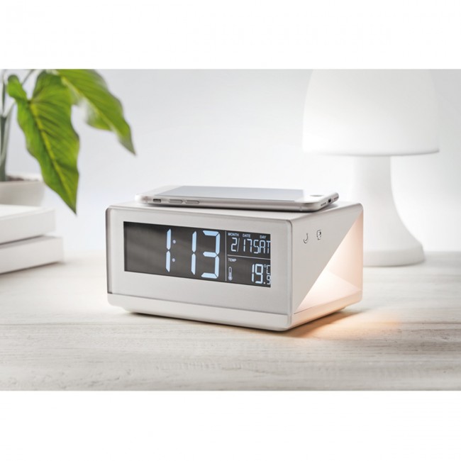 Promotional LED Clock & Wireless Charger 5W - Image 2