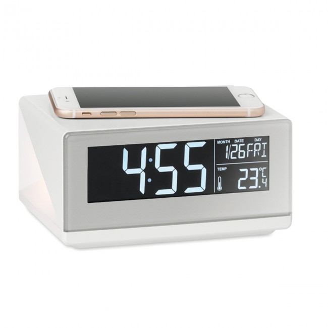 Promotional LED Clock & Wireless Charger 5W - Image 6