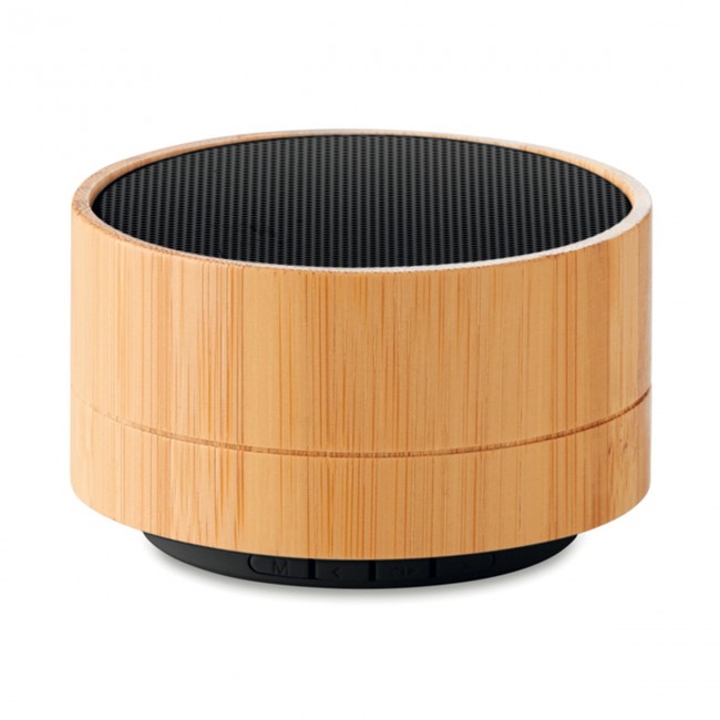 Promotional 3W Bamboo Bluetooth Speaker - Image 1